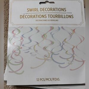 Swirl decorations